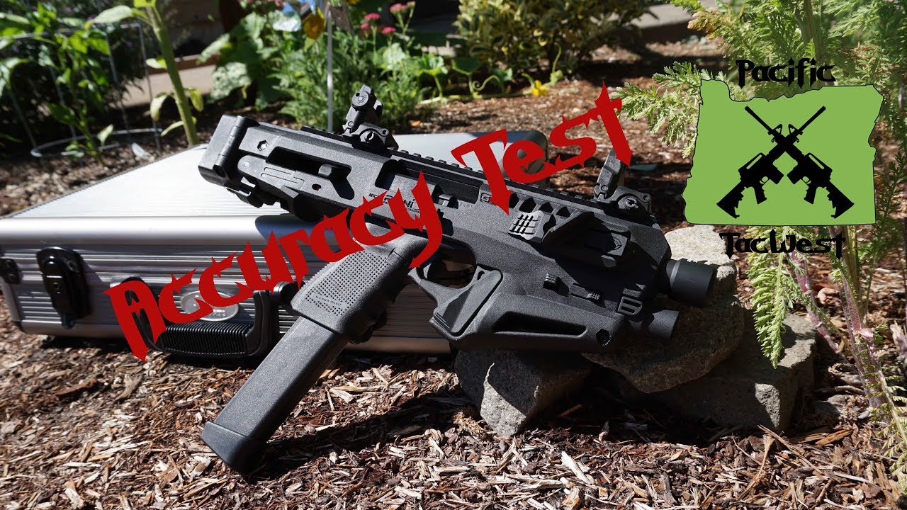 Accuracy Test: CAA Micro RONI Recon Glock 19-NO TAX STAMP