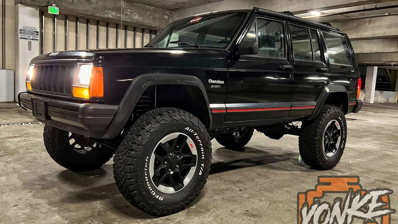 Cherokee XJ 4.5 Rough Country Long Arm Kit Install