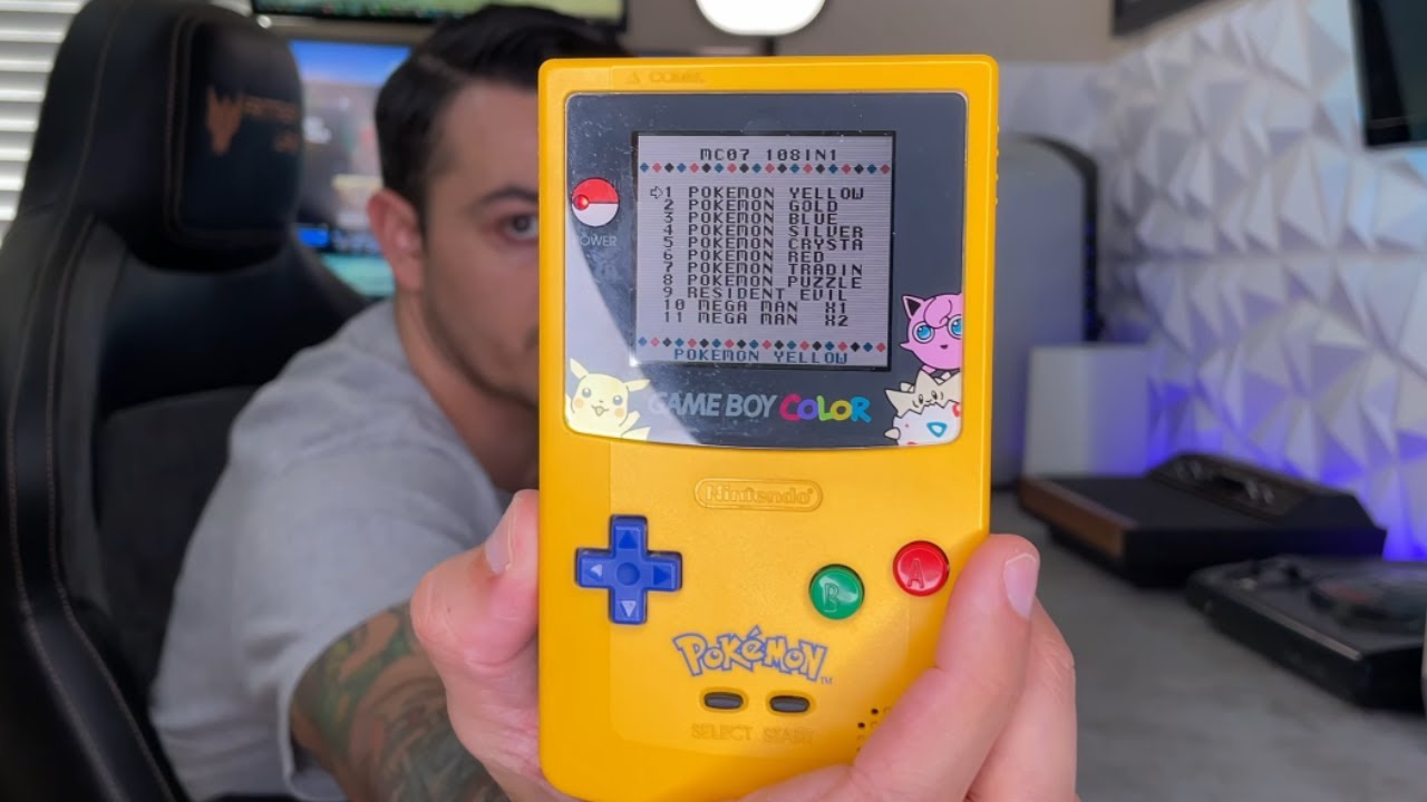 Обзор Gameboy Color Game Multicart 108-в-1