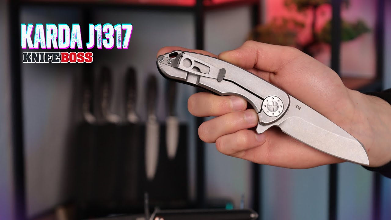 Karda J1317 Black | Огляд від Knife Boss