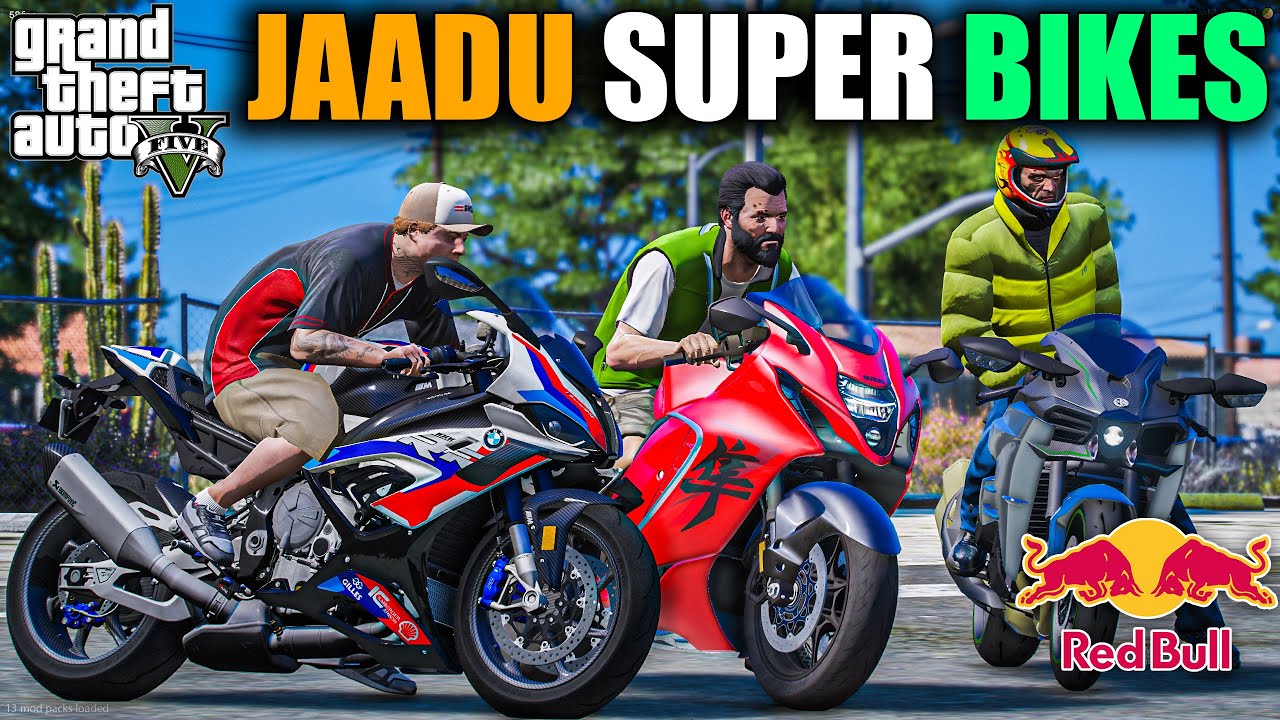 GTA 5 : RIDING HERO SPLANDERO TO JAADU WALI RIVER AND GOT NEW SUPER BIKES WITH JIMMY OMG! 2024