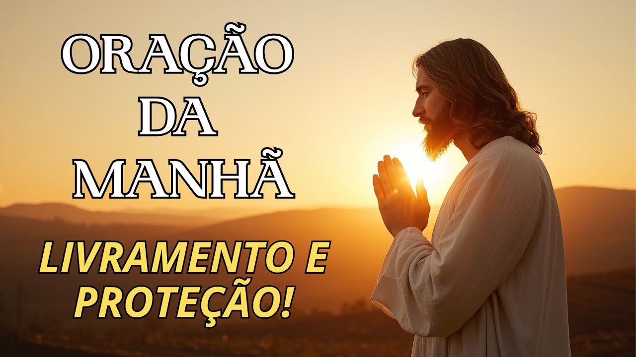 ORAÇÃO DA MANHÃ DE LIVRAMENTO E PAZ 🙏 Deus Cuida de Você Hoje #fe #oraçãodamanhã