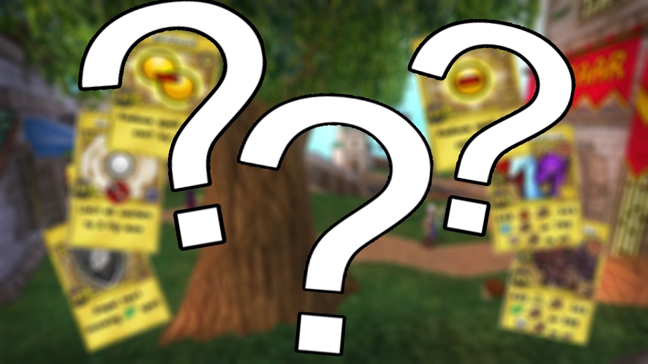 Top 5 Rarest Treasure Cards in Wizard101