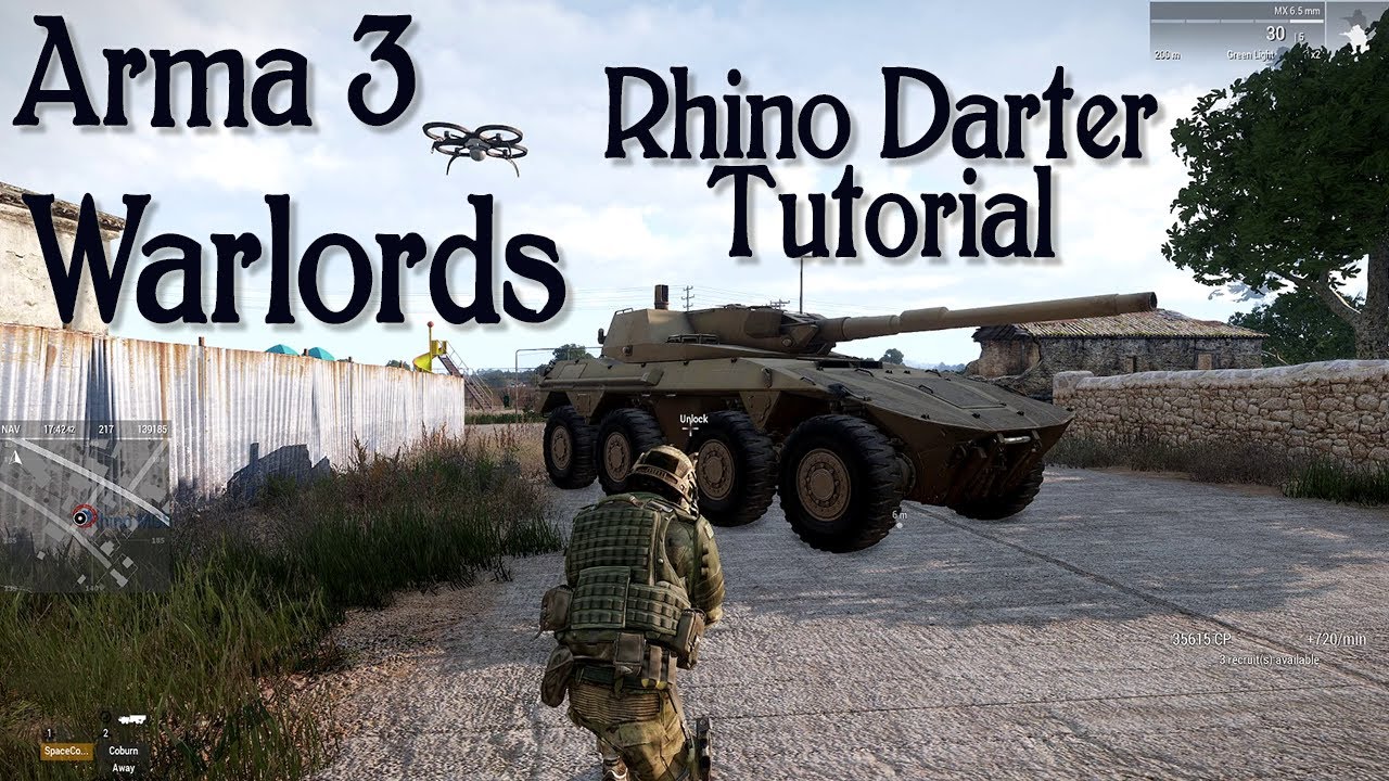 Arma 3 - Warlords - Rhino/Darter Tutorial