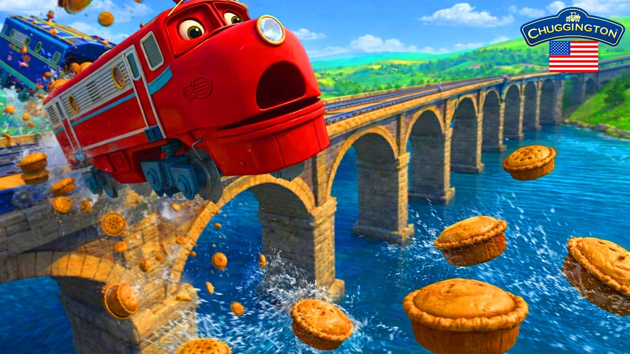 The Great Pie Spill Mess 🥧Preschool Cartoon collection of 2026 |Train Cartoons for Kids #chuggington