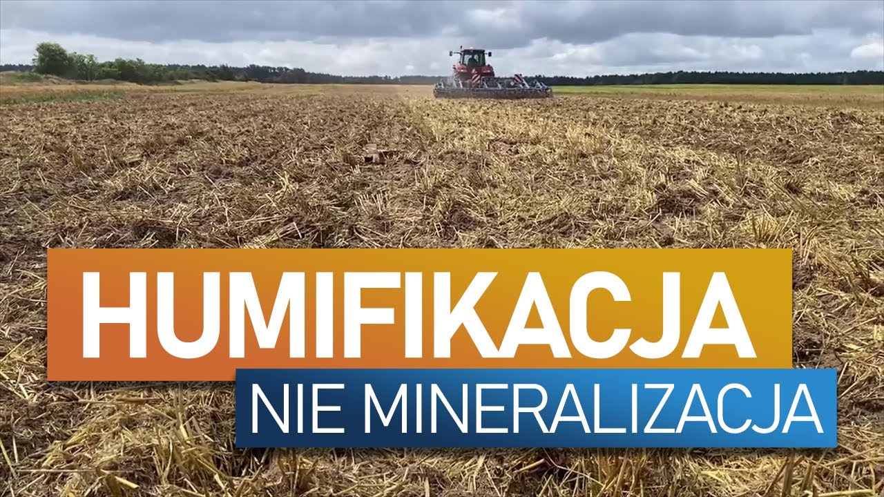 Humifikujemy resztki pożniwne wykorzystując CARBOHUMIC BIOMAS