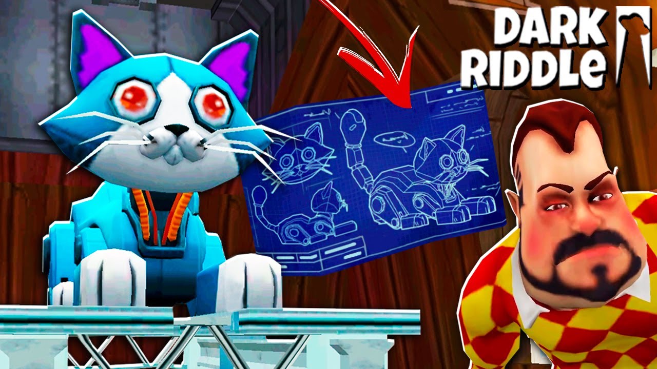 СОСЕД и АРМИЯ РОБОТОВ! Новый ДОМ АГАТЫ и Новые ТАЙНЫ в ОБНОВЛЕНИИ Игры Dark Riddle