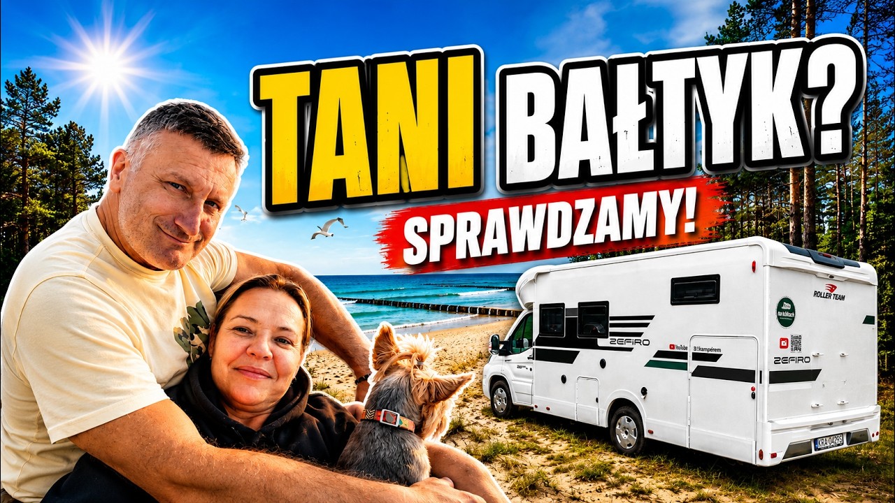 TANI BAŁTYK kamperem? 🇵🇱 Kempingi i parkingi do 100 zł! Rogowo, Grzybowo i Kołobrzeg