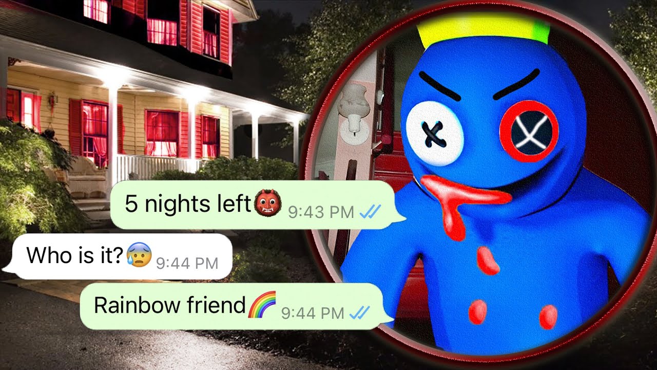 Rainbow Friends Are After Me (They are Bad)
