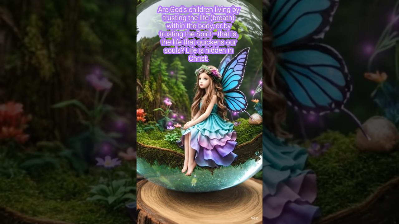 7.Children of God do we live by life (breath) do we live by life  