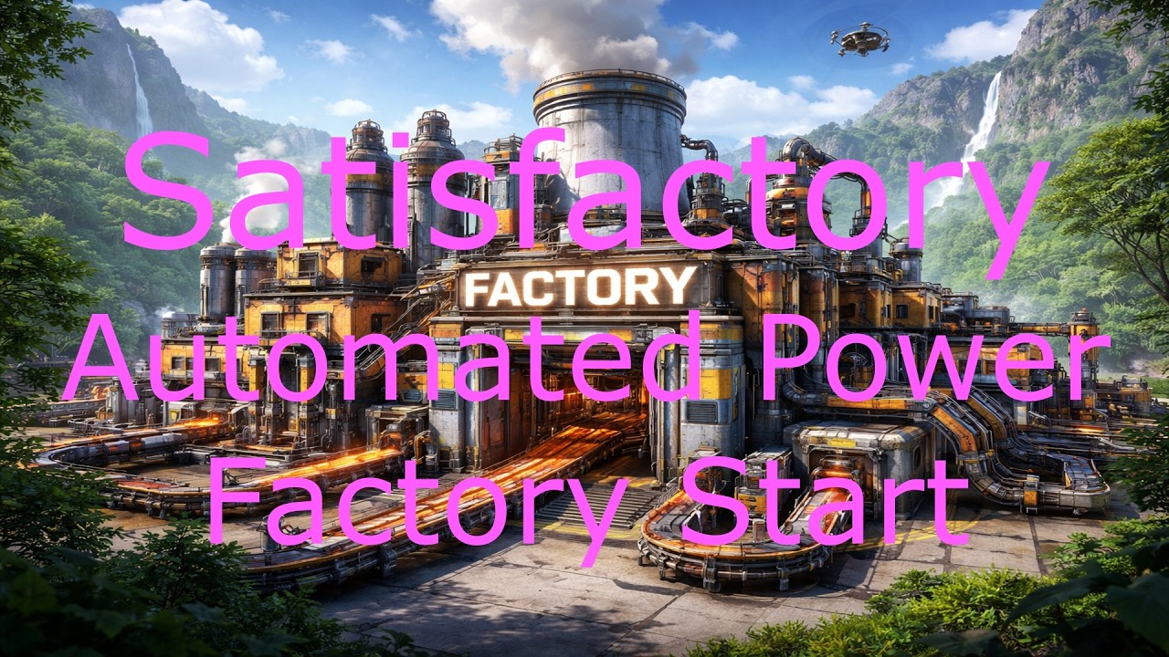 Satisfactory | Automated Power | Factory Start
