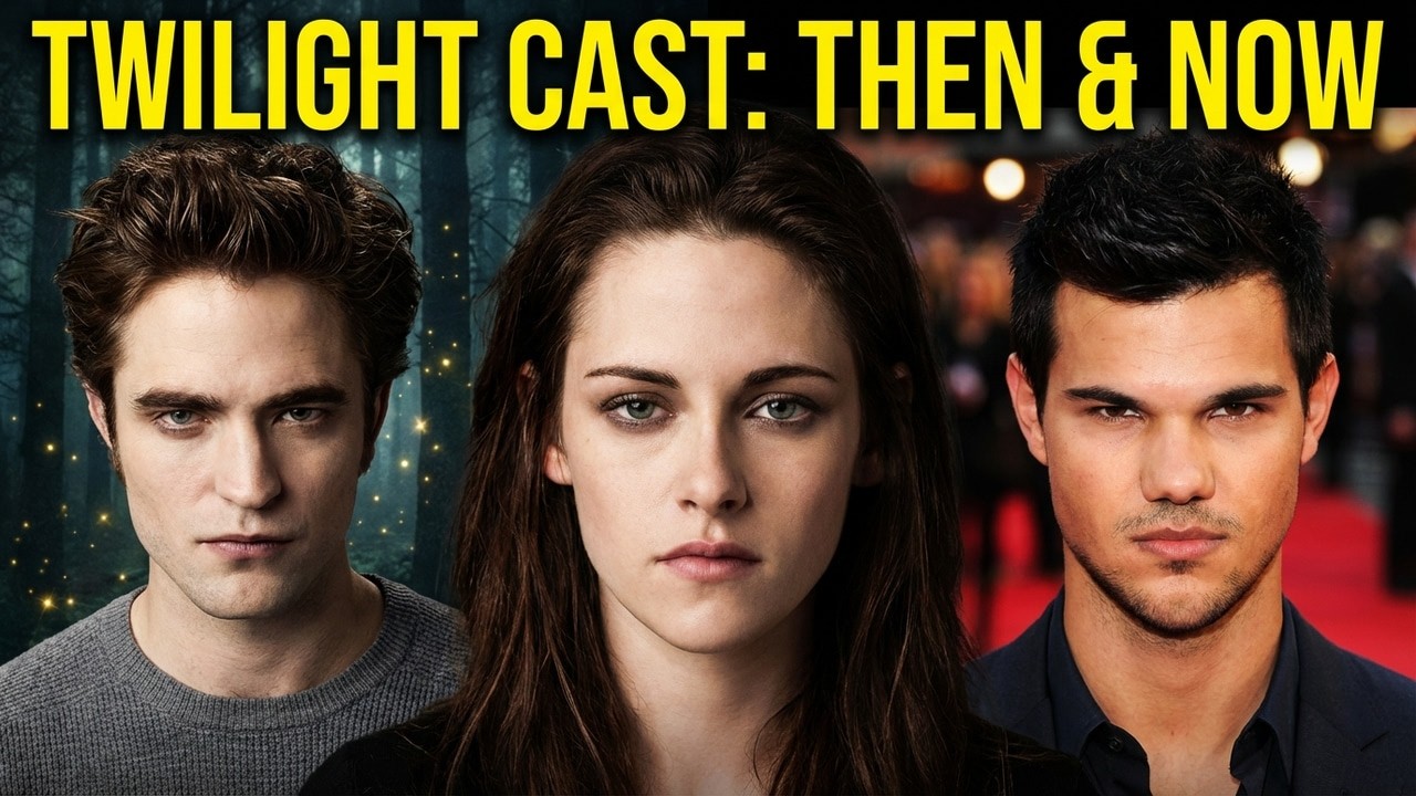🎬 Twilight Cast Then and Now (2008–2026) | IconiCelebs24