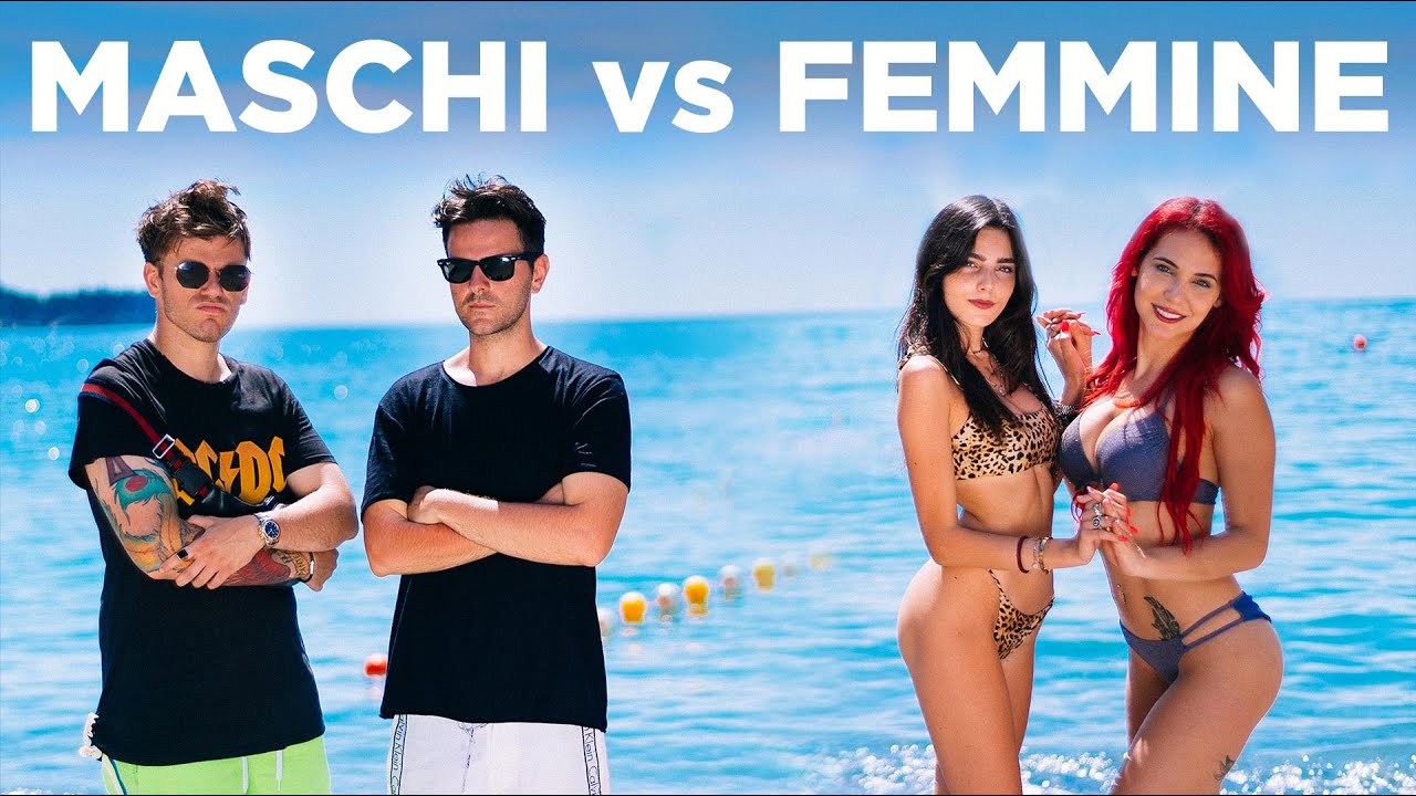 MASCHI VS FEMMINE AL MARE - iPantellas
