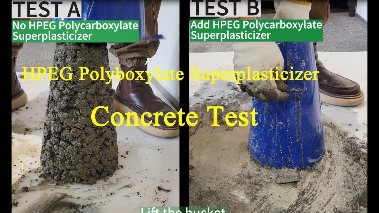 Fluidity of HPEG Polyboxylate Superplasticizer in Concrete