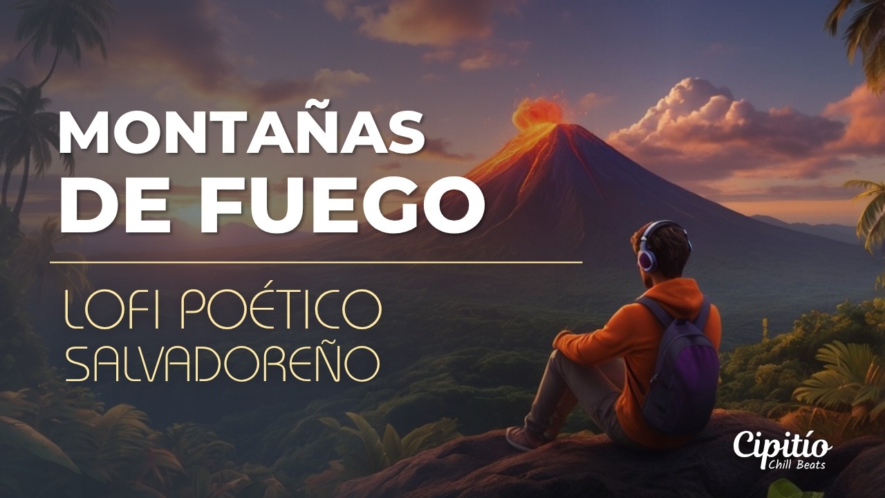Volcanes de El Salvador 🌋 LoFi Chill Beats con Letras Poéticas | Música para Estudiar y Relajarse