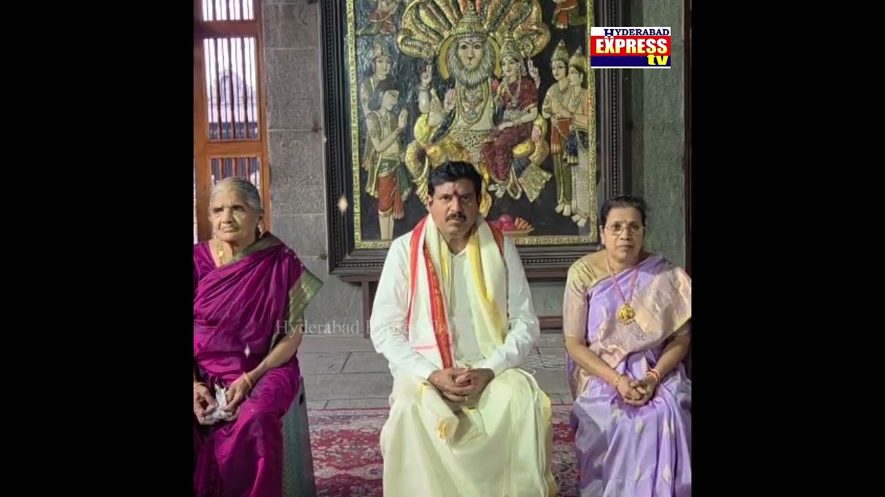 Tandur MLA Manohar Reddy Visits Yadagirigutta | Congress Party | HYD Express Tv