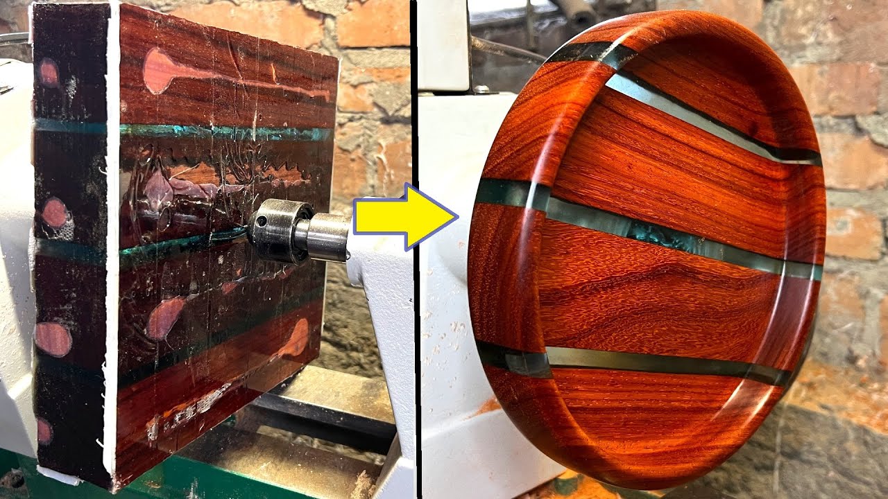 Woodturning - Wood and Epoxy Resin