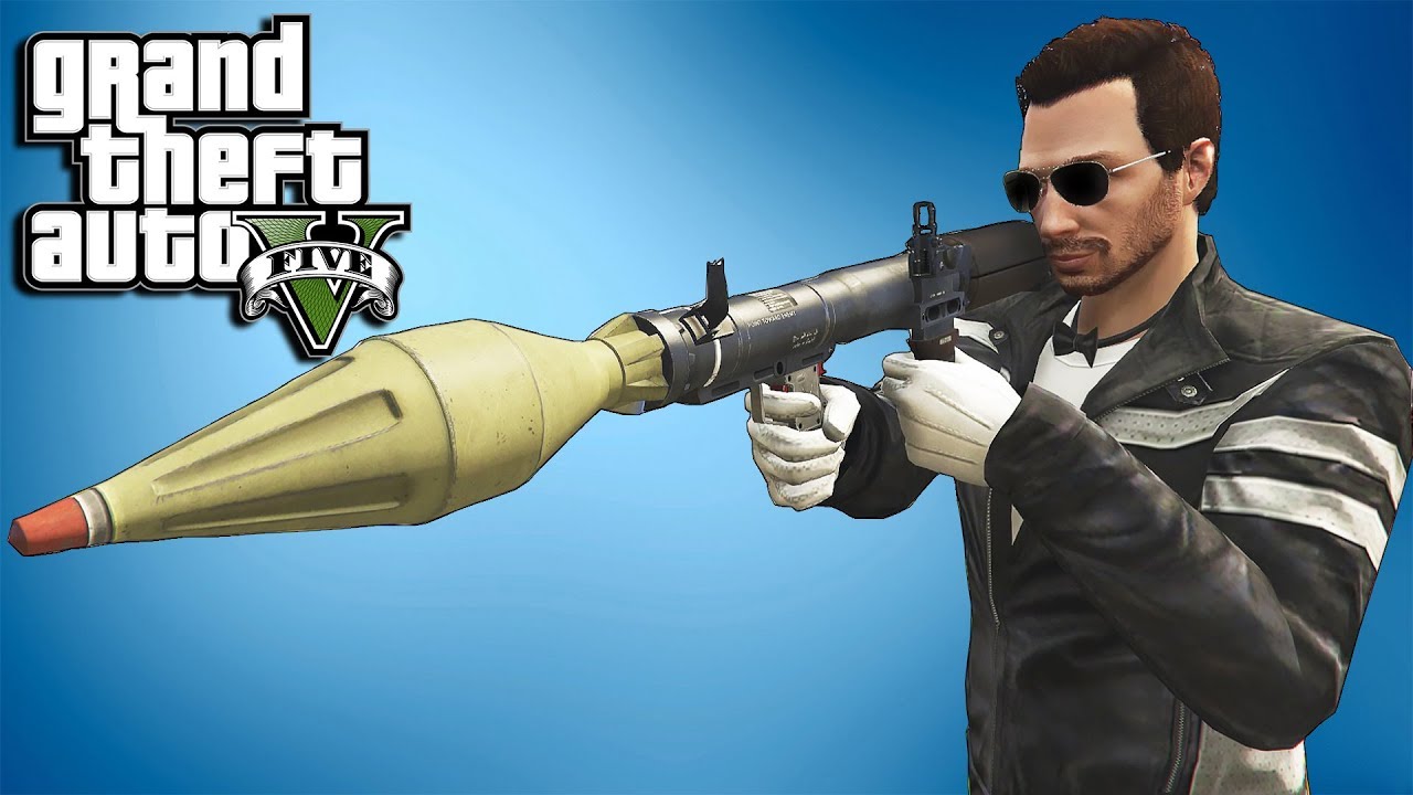 GTA 5 Online Smesni Momenti - RPG VS LETECA KOLA  W/ CerixHD
