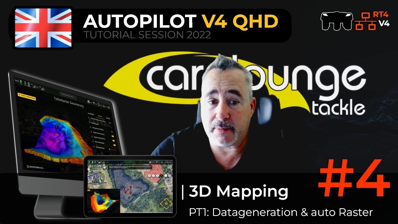 🇬🇧 RT4 AUTOPILOT V4 APP / Tutorials '22 | #4 QHD 3D Mapping PT1: Generation Of Data with Autopilot