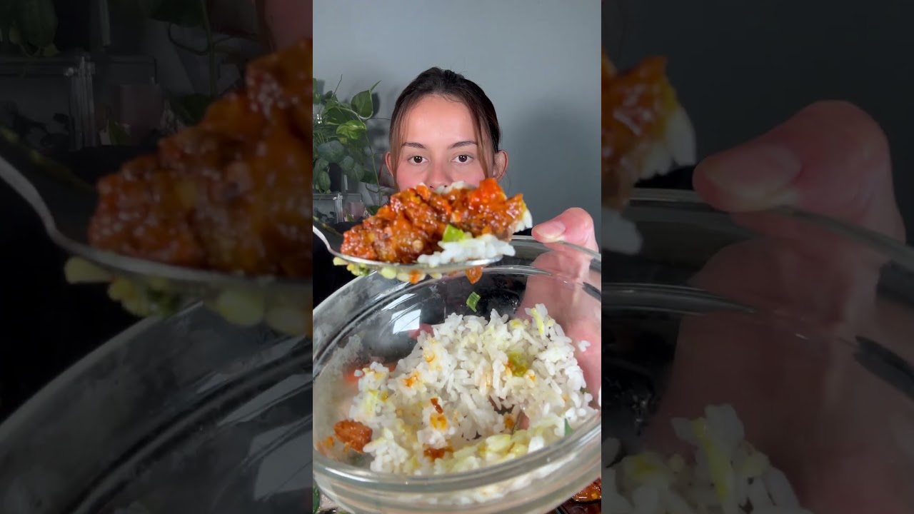 asmr makan masakan manado #shortstogether