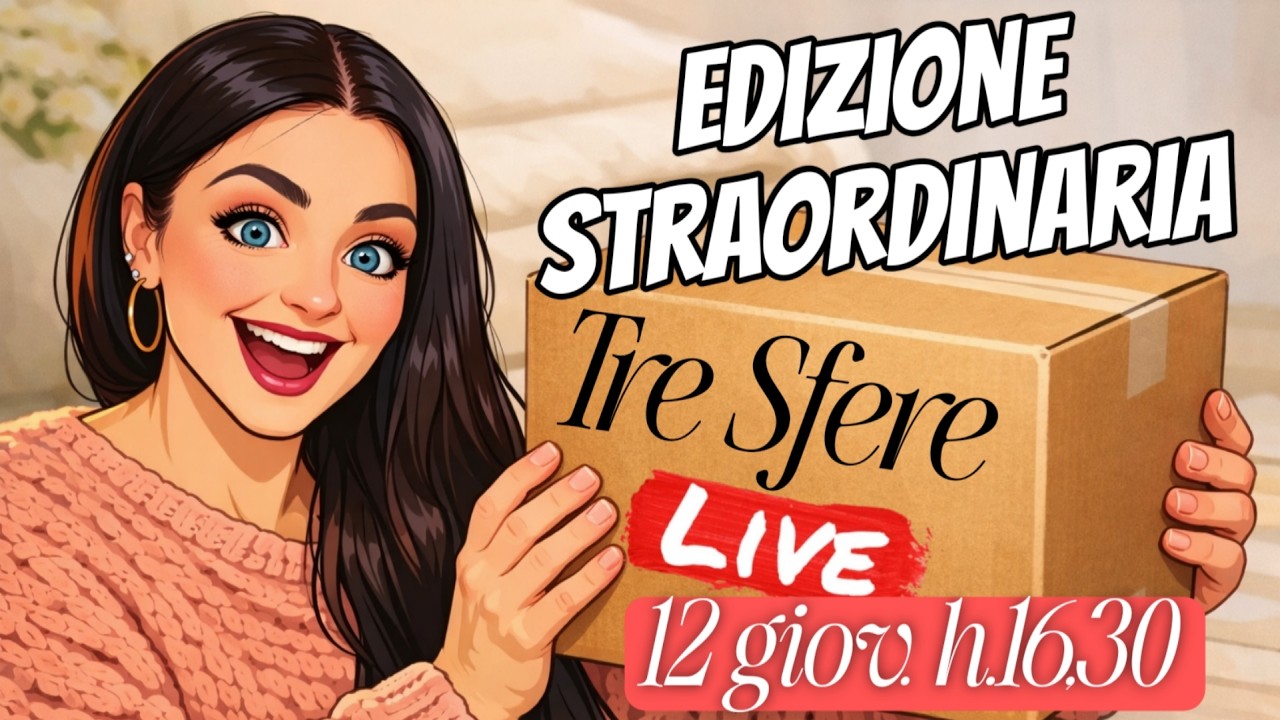 Edizione Straordinaria! Spacchettamento Tre Sfere LIVE (Come Promesso)