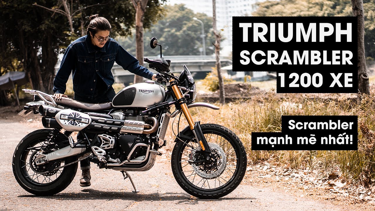 Triumph Scrambler 1200 XE - Scrambler mạnh mẽ nhất - RoontheRide