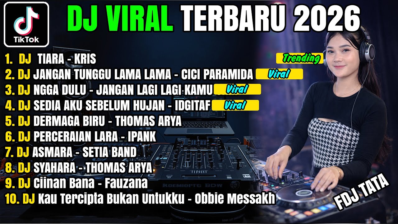 DJ TIKTOK TERBARU 2026 🎶 DJ TIARA – KRIS | REMIX VIRAL