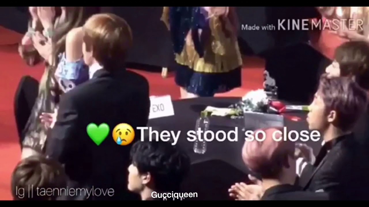 BTS V and BLACKPINK Jennie cute moments|Taennie/VNNIE moments!