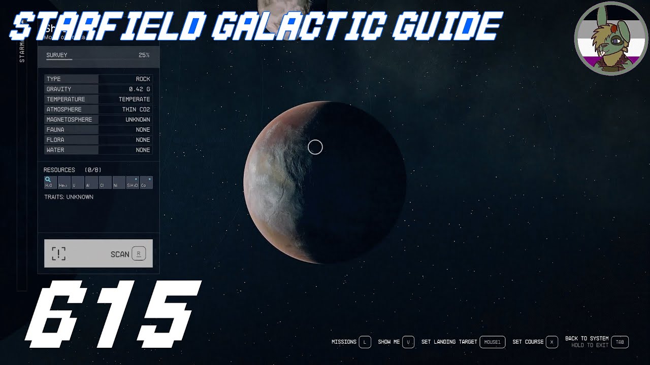 Starfield Galactic Guide 615: Shoza II-a