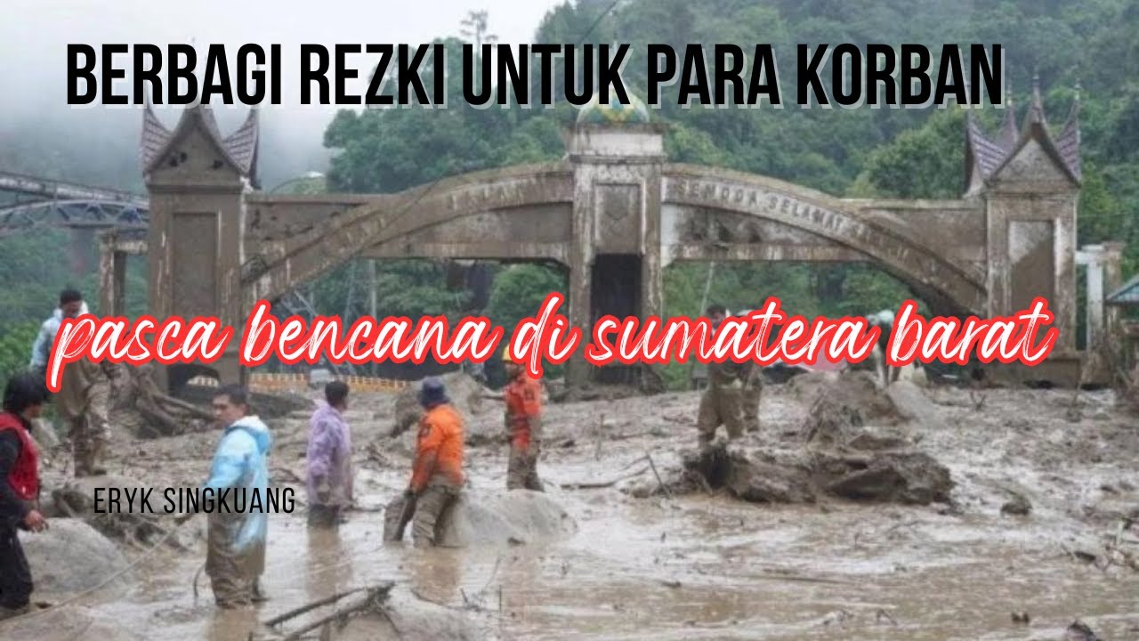 BANJIR BESAR YANG MELANDA SUMATERA BARAT  #sumatera
