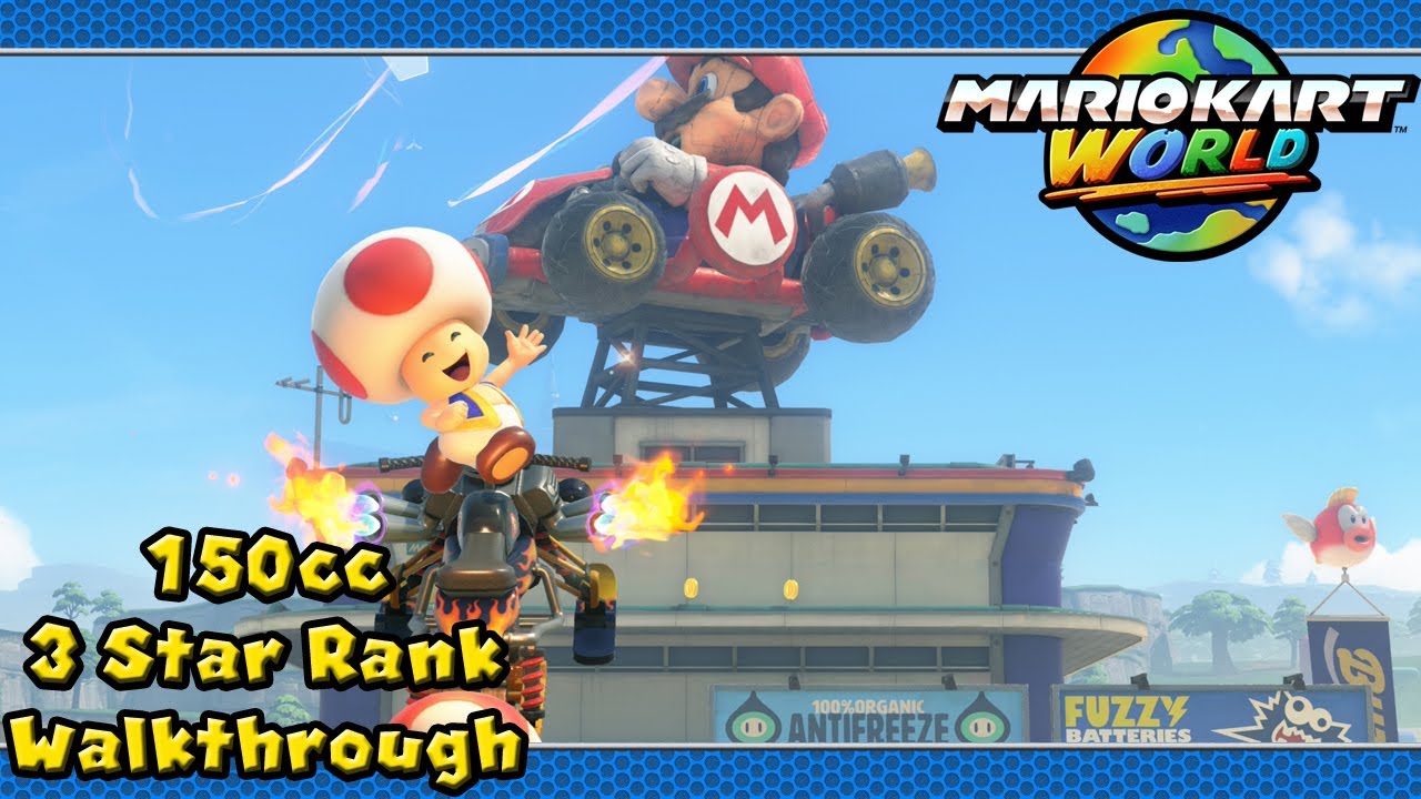 Mario Kart World Walkthrough (Special Cup 150cc | 3 Star Rank)