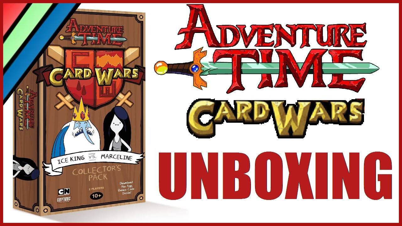 Adventure Time Card Wars Unboxing - Ice King VS Marceline Collector's Pack