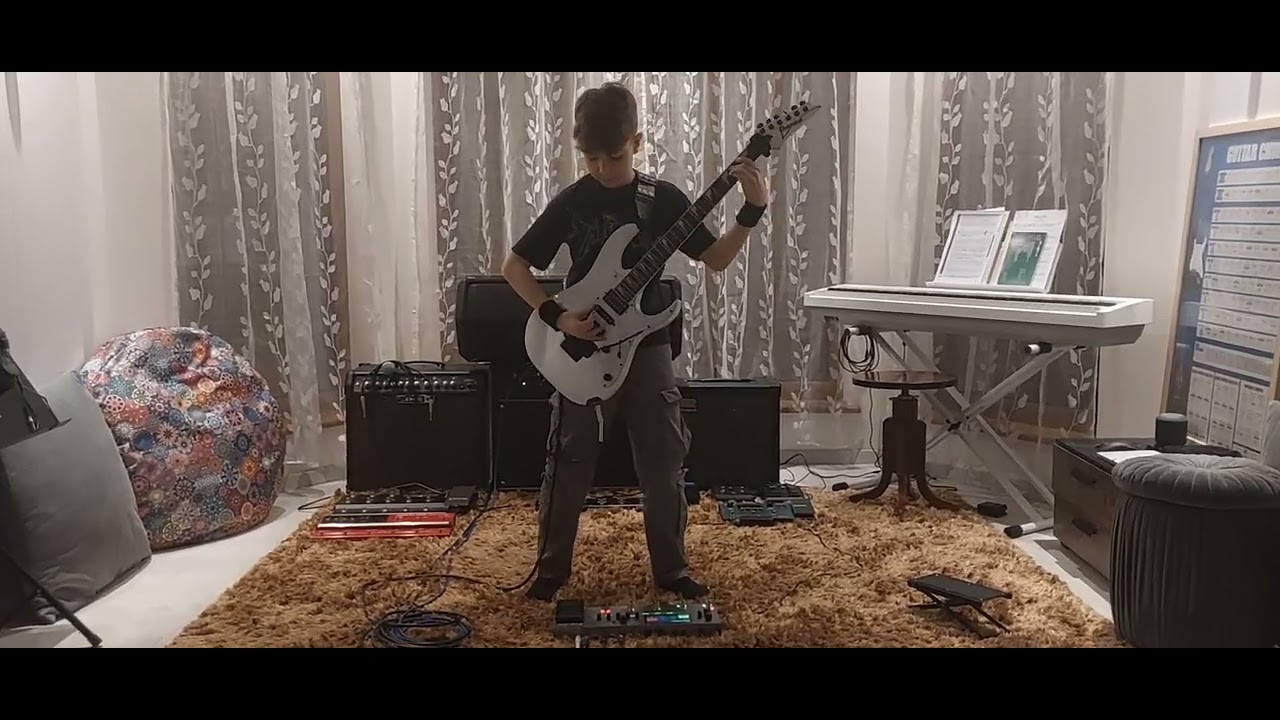 Metallica - Enter Sandman ( James Hetfield ) Cover Aleksander Herman