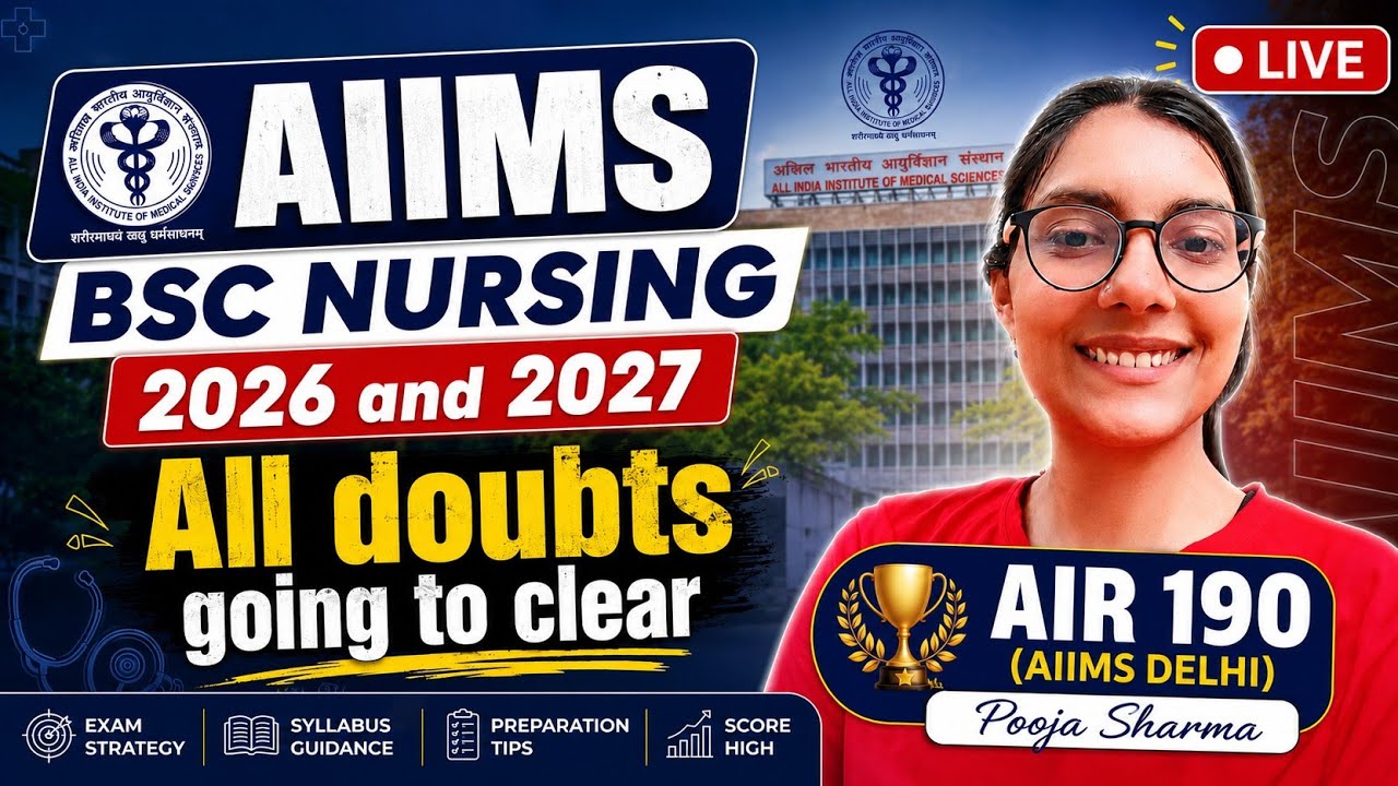 AIIMS BSC NURSING and paramedical students 2026 and 2027