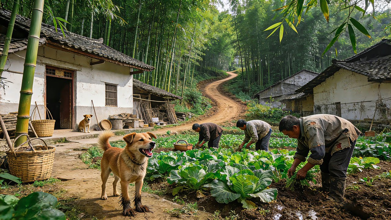 4K Rural China Walk | Hidden Art Village in Chuanyin Valley, North of Chengdu