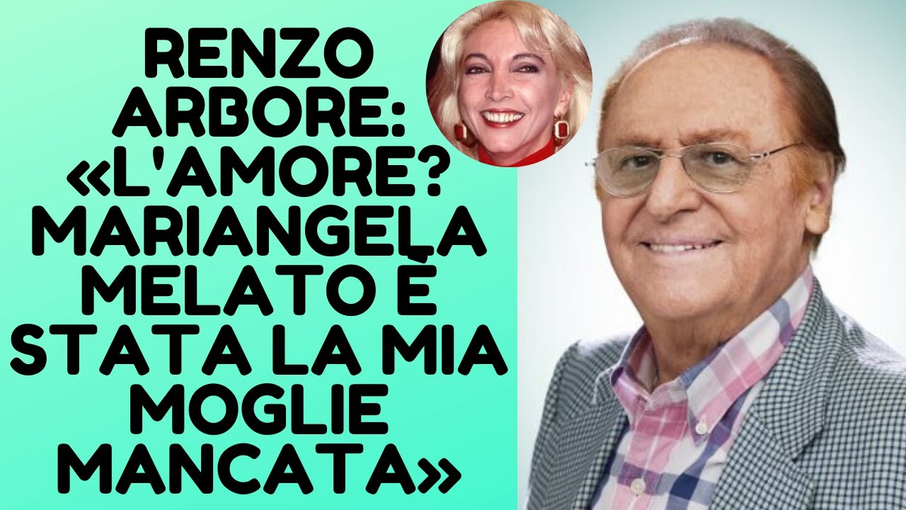 L'INTERVISTA * RENZO ARBORE (3 di 3): «L'AMORE? MARIANGELA MELATO È STATA LA MIA MOGLIE MANCATA»