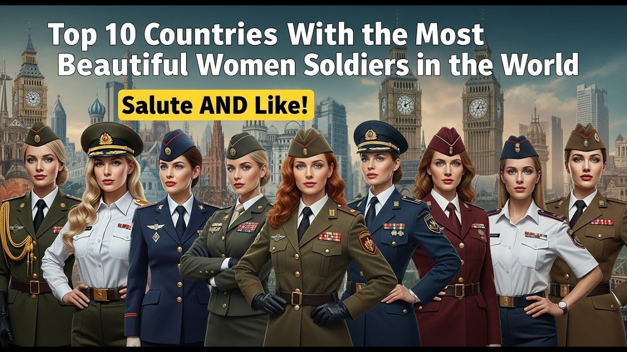 Top 10 Countries With the Most Beautiful Women Soldiers in the World &mdash; Salute AND Like!