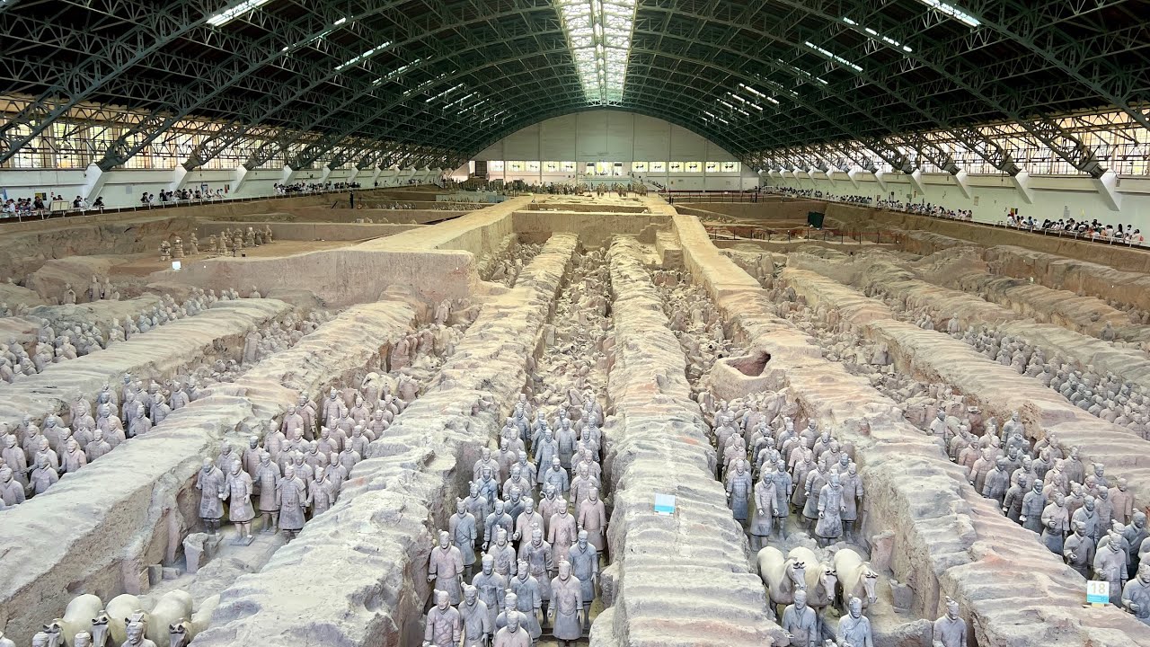 Terracotta Army, Xi'an, Shaanxi Province, China 2022, HDR