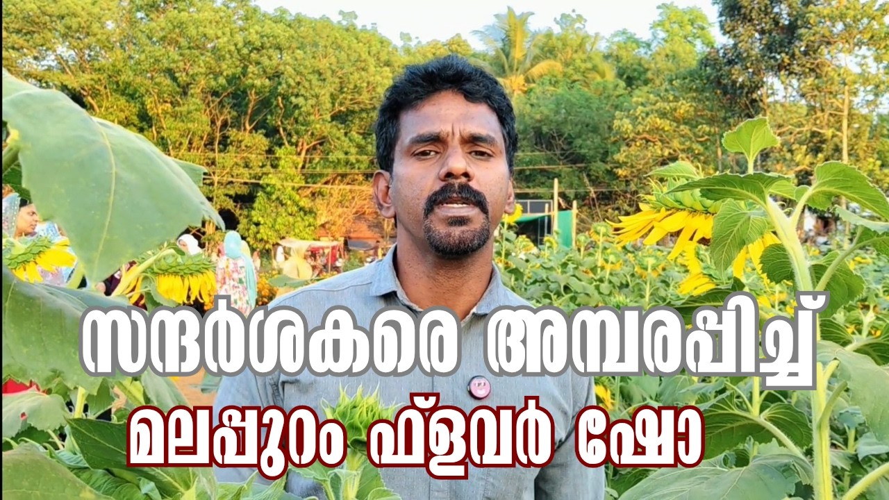 മലപ്പുറം ഫ്ലവർ ഷോ ജനസാഗരം || Malapuram Flower Show 