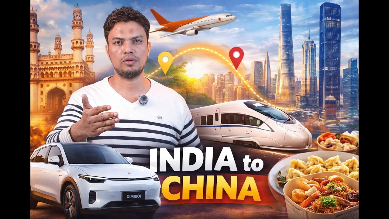 INDIA TO CHINA | VLOG-1 | PART-1.