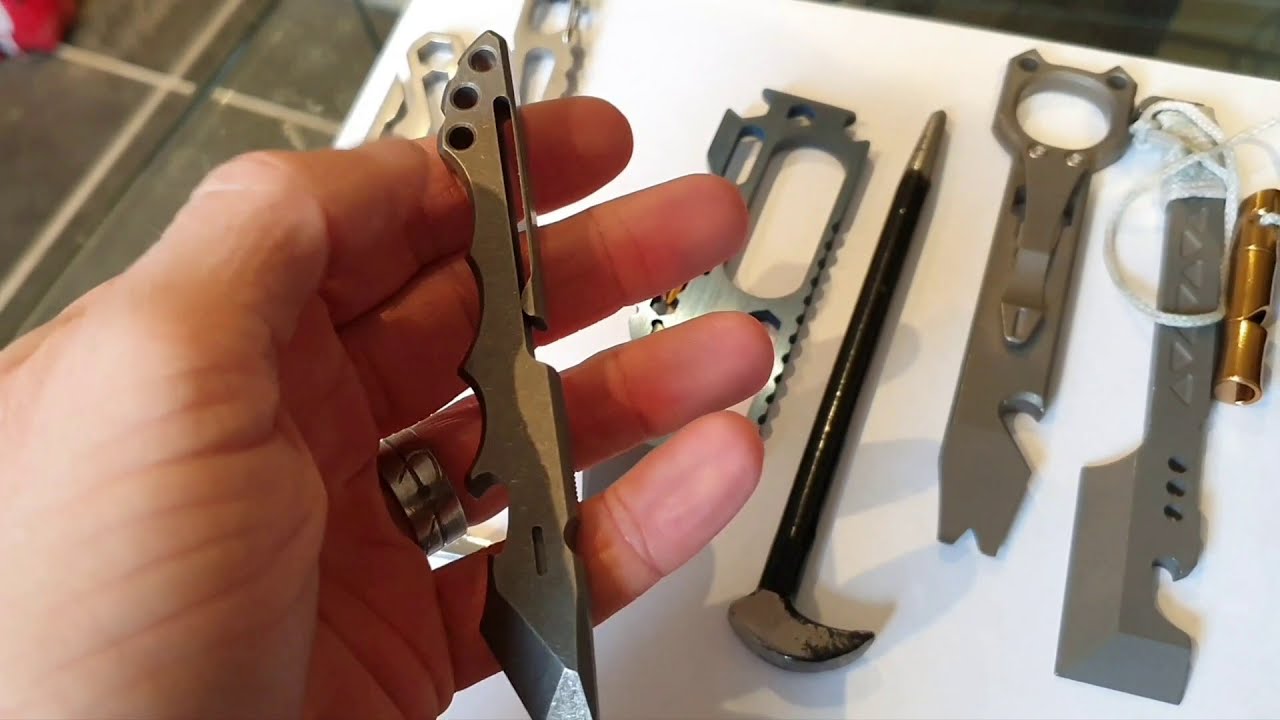 EDC MEDIUM to LARGE SIZE POCKET PRYBARS COLLECTION. TOO BIG OR JUST RIGHT? MULTITOOLS EVERYDAY CARRY
