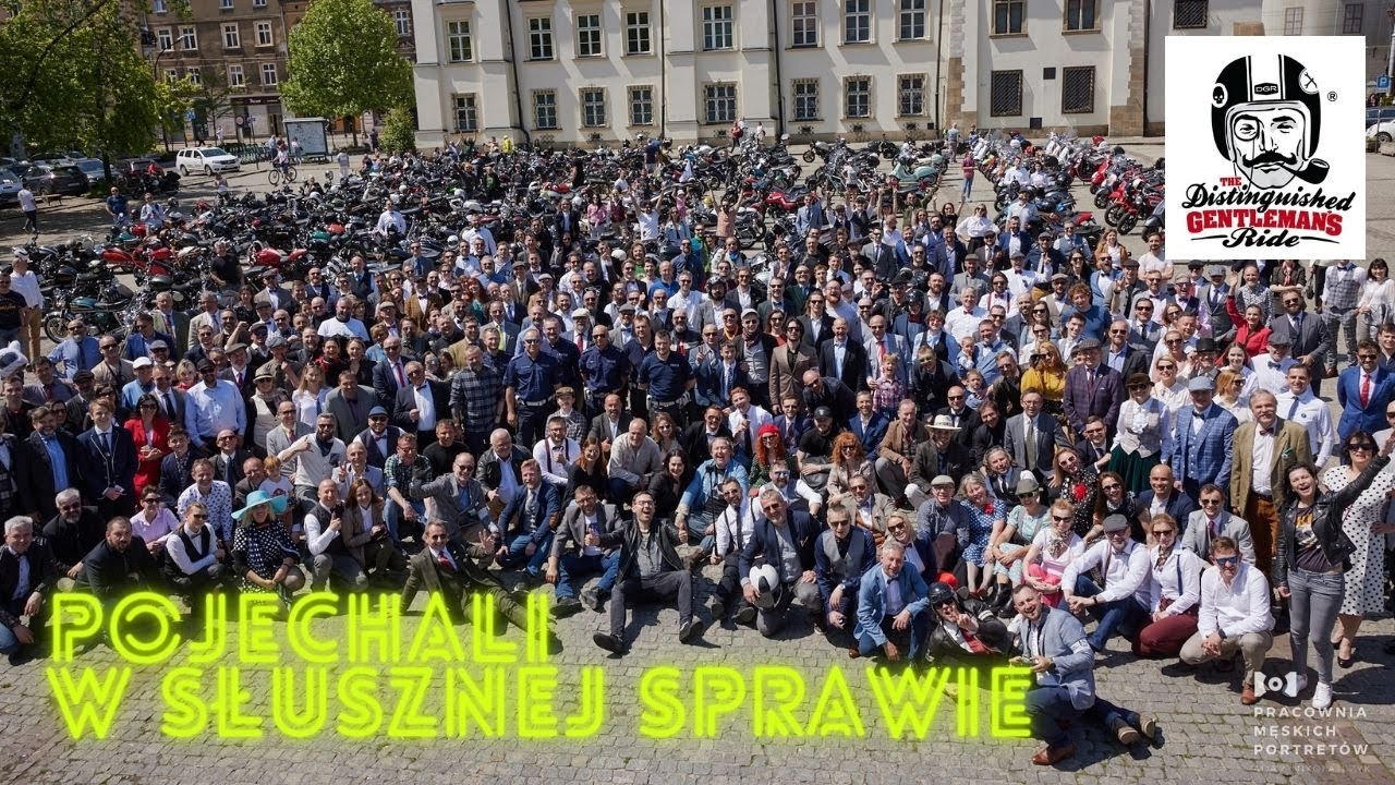 RELACJA z Distinguished Gentleman's Ride Kraków 2023