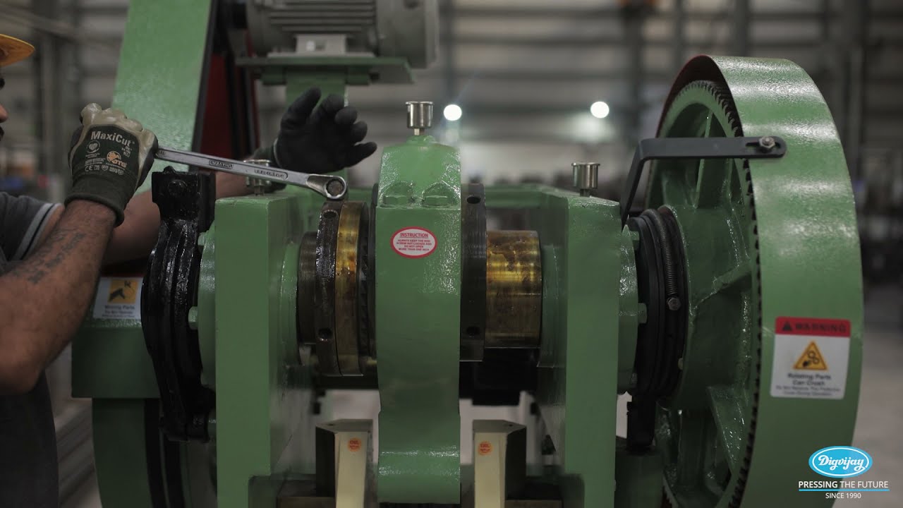 How To Adjust Stroke In Power Press | Digvijay Engineers