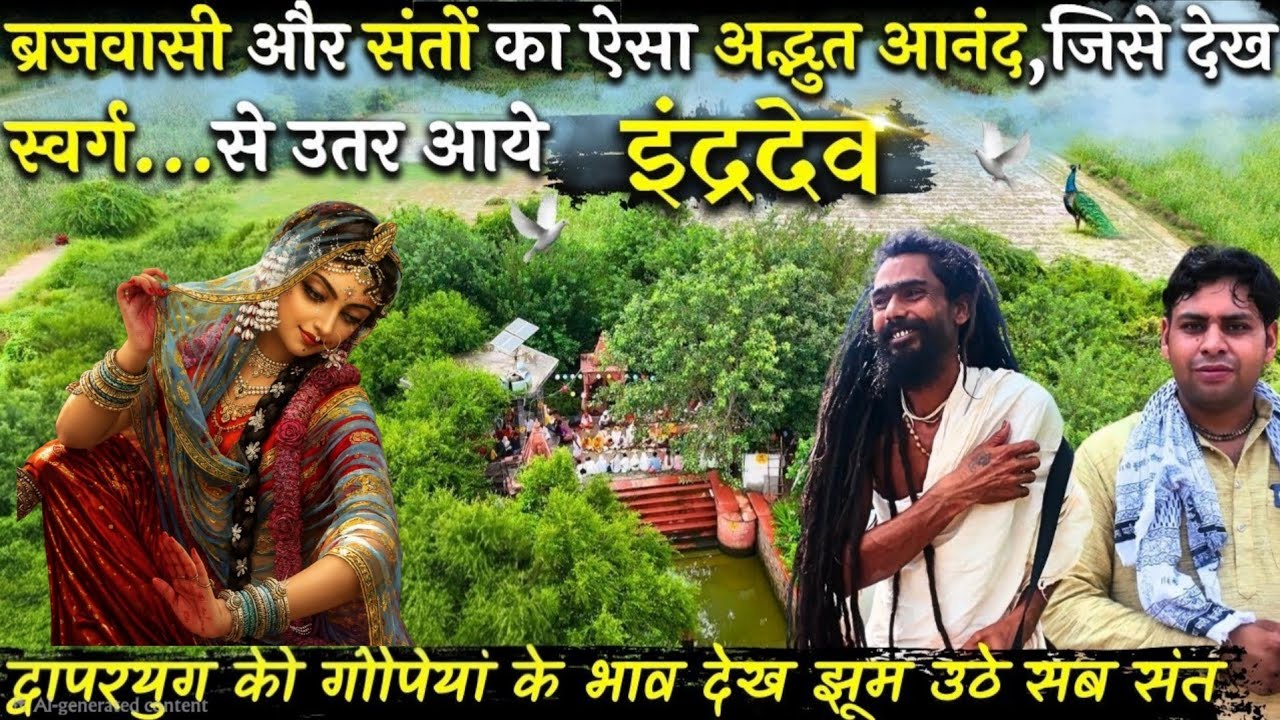 राधाष्टमी Special;बृज का ऐसा गुप्त स्थान जहां संतों ने खो दी अपनी सुध-बुध@BrajVihar #radhakrishna 