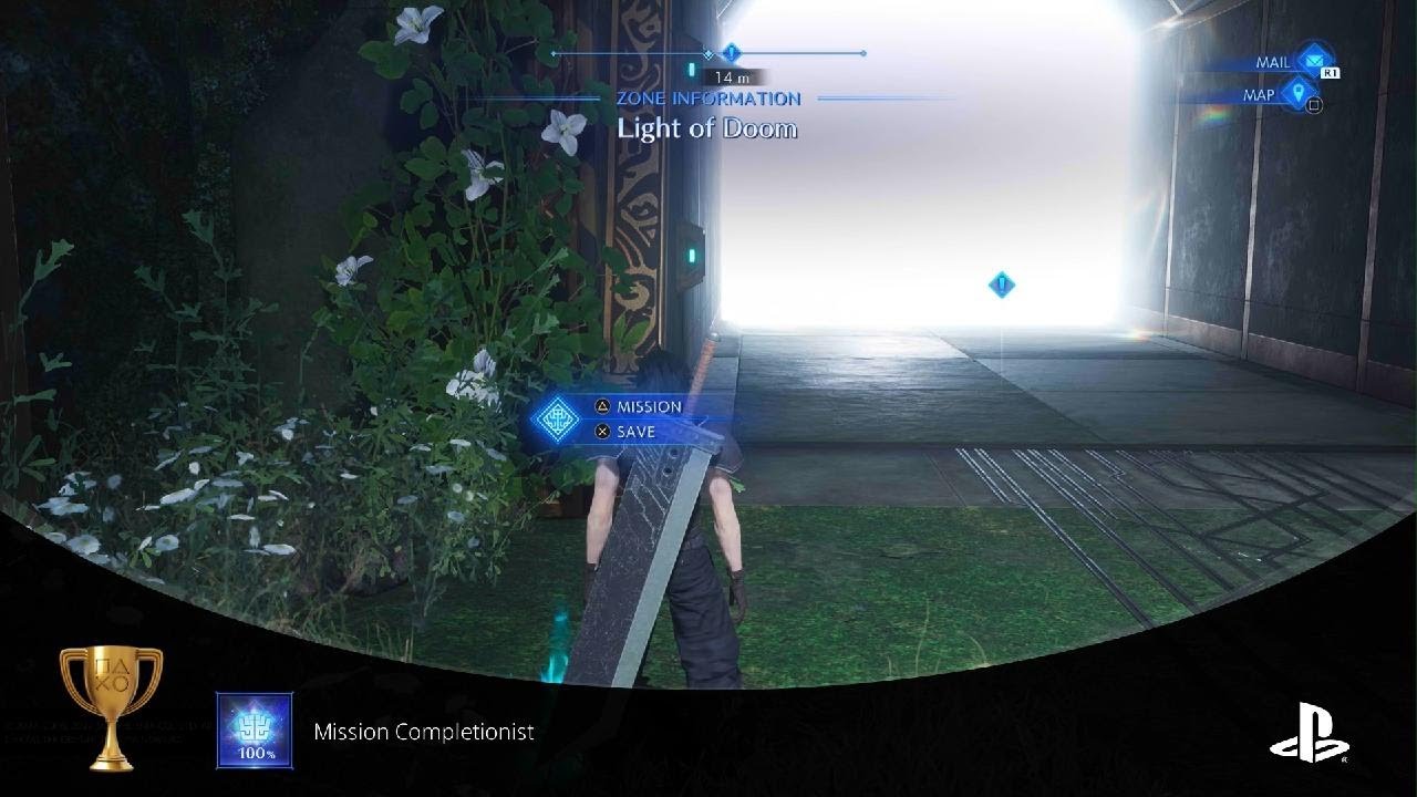 CRISIS CORE &ndash;FINAL FANTASY VII&ndash; REUNION:  Mission Completionist (GOLD) Trophy