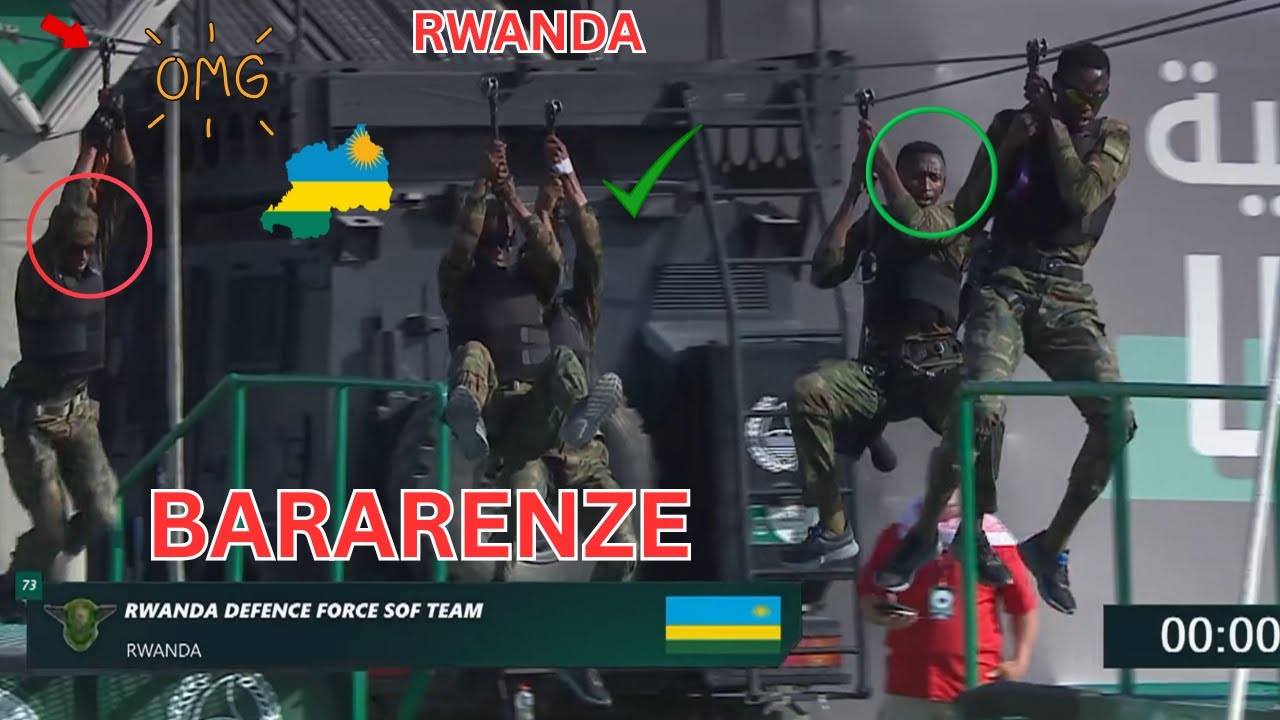 SWAT CHALLENGE RWANDA TEAM 1 RNP NA RDF BAKORESHEJE IMINOTA 2 GUSA