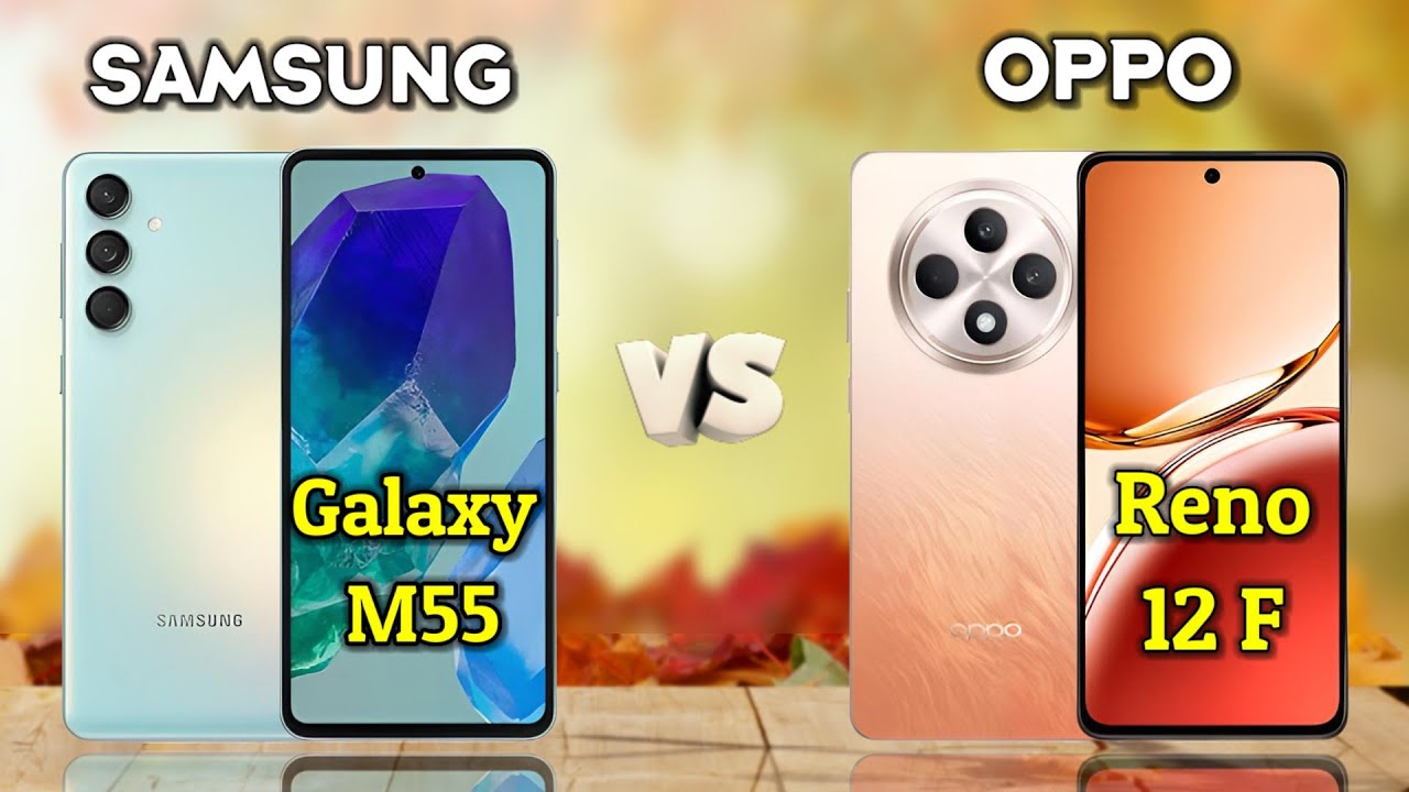 Samsung Galaxy M55 Vs Oppo Reno 12 F