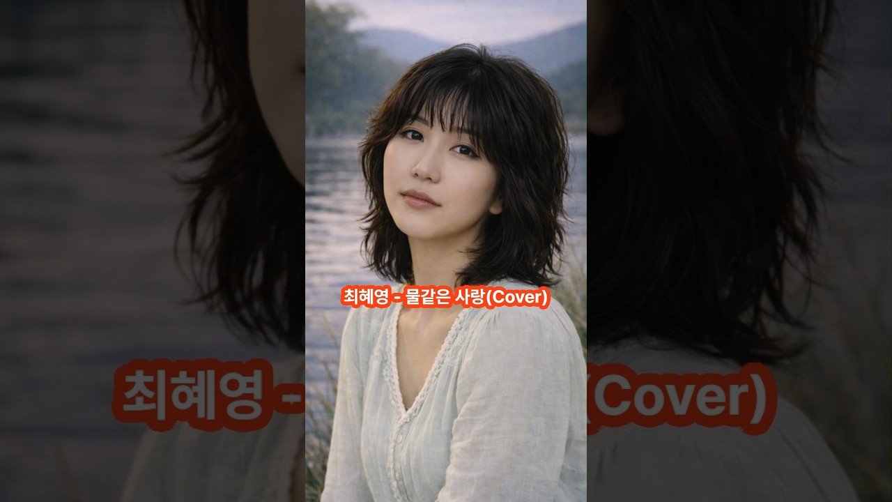 최혜영-물같은 사랑(Cover)      #명곡커버 #ai커버 #추억노래 #슬픈노래 #이별노래 #7080 #8090