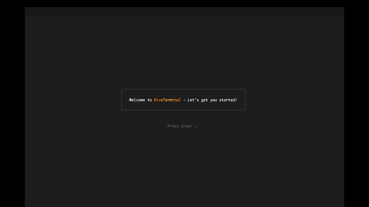 HiveTerminal : A Terminal-Based Agentic IDE