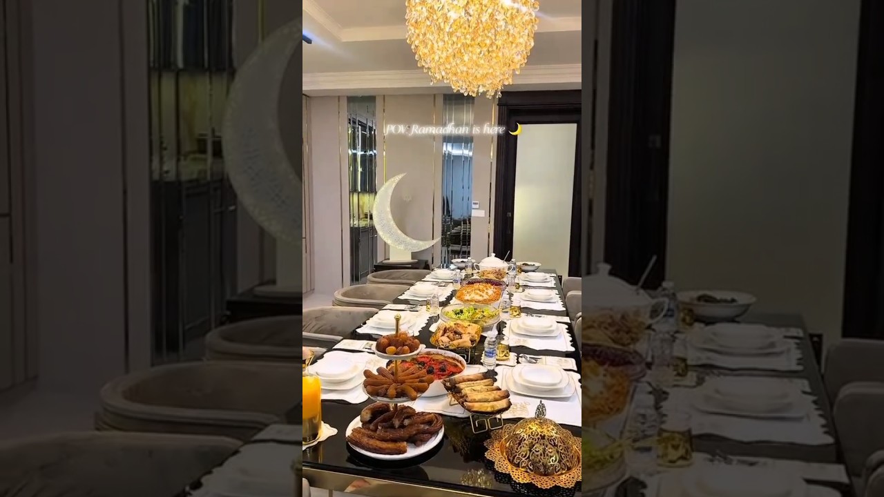 Ramadan Iftar table setting | How To Set Iftar Dinner Table | Ramadan Decoration Ideas | table decor